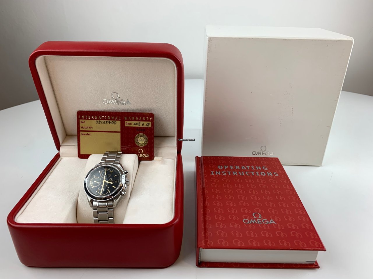 IMG_9081 Omega Speedmaster Date Mens watch Unisex Automatic Steel 3513.54.00 Replica 8