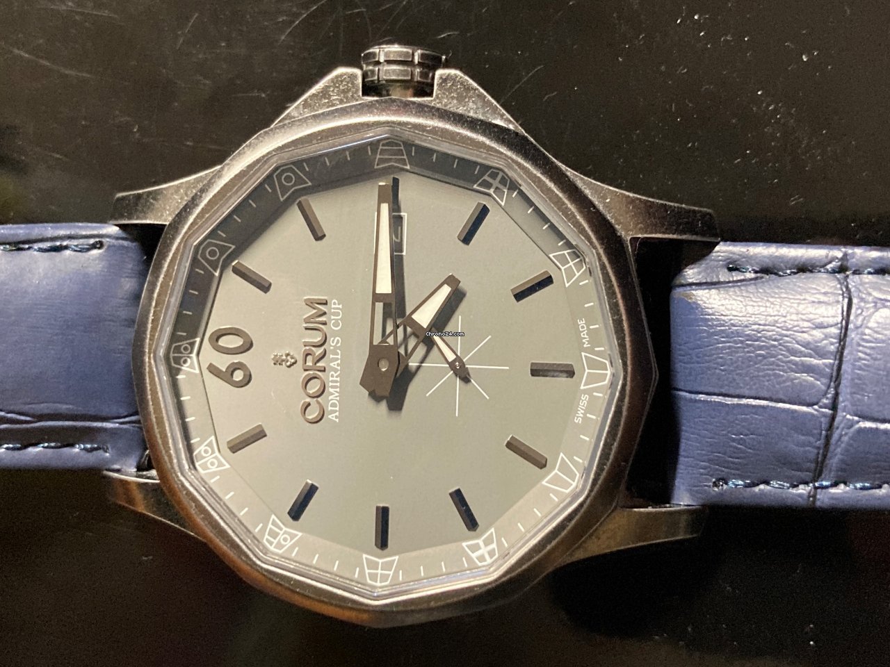 IMG_9081 Corum Admirals Cup Legend 42 Mens watch Unisex Automatic Steel 395.101.20 0F61 FH10 Replica 8