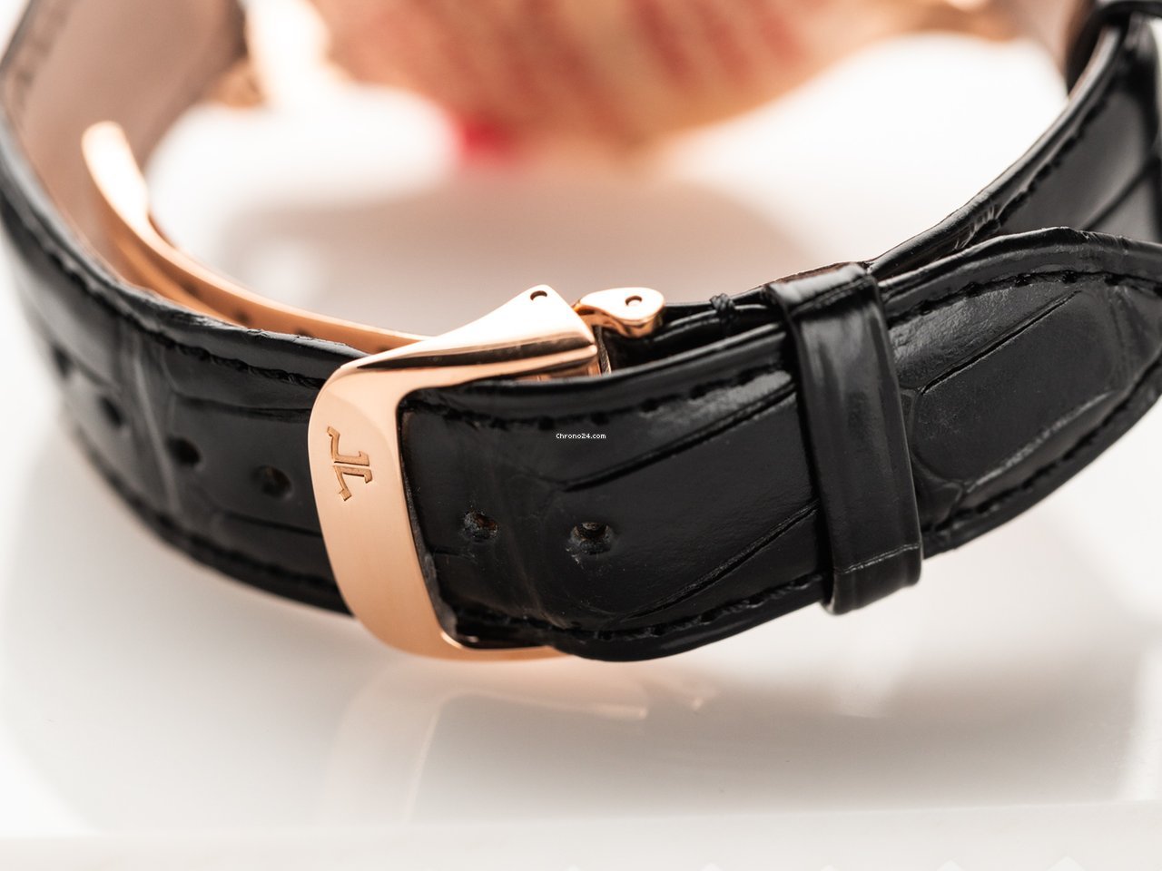 IMG_9081 Jaeger-LeCoultre Master Memovox Mens watch Unisex Automatic Rose gold 146.2.95 Replica 8
