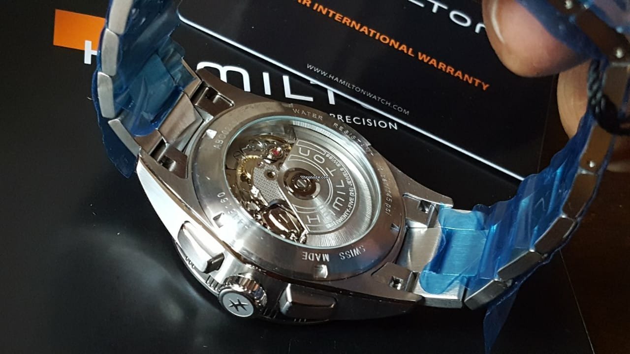Hamilton Broadway Mens watch Unisex Automatic Steel H43516171 Replica 8