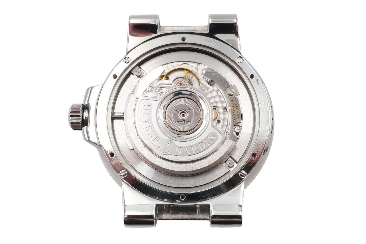 IMG_9081 Ulysse Nardin Maxi Marine Diver Mens watch Unisex Automatic Steel 263-33 Replica 8
