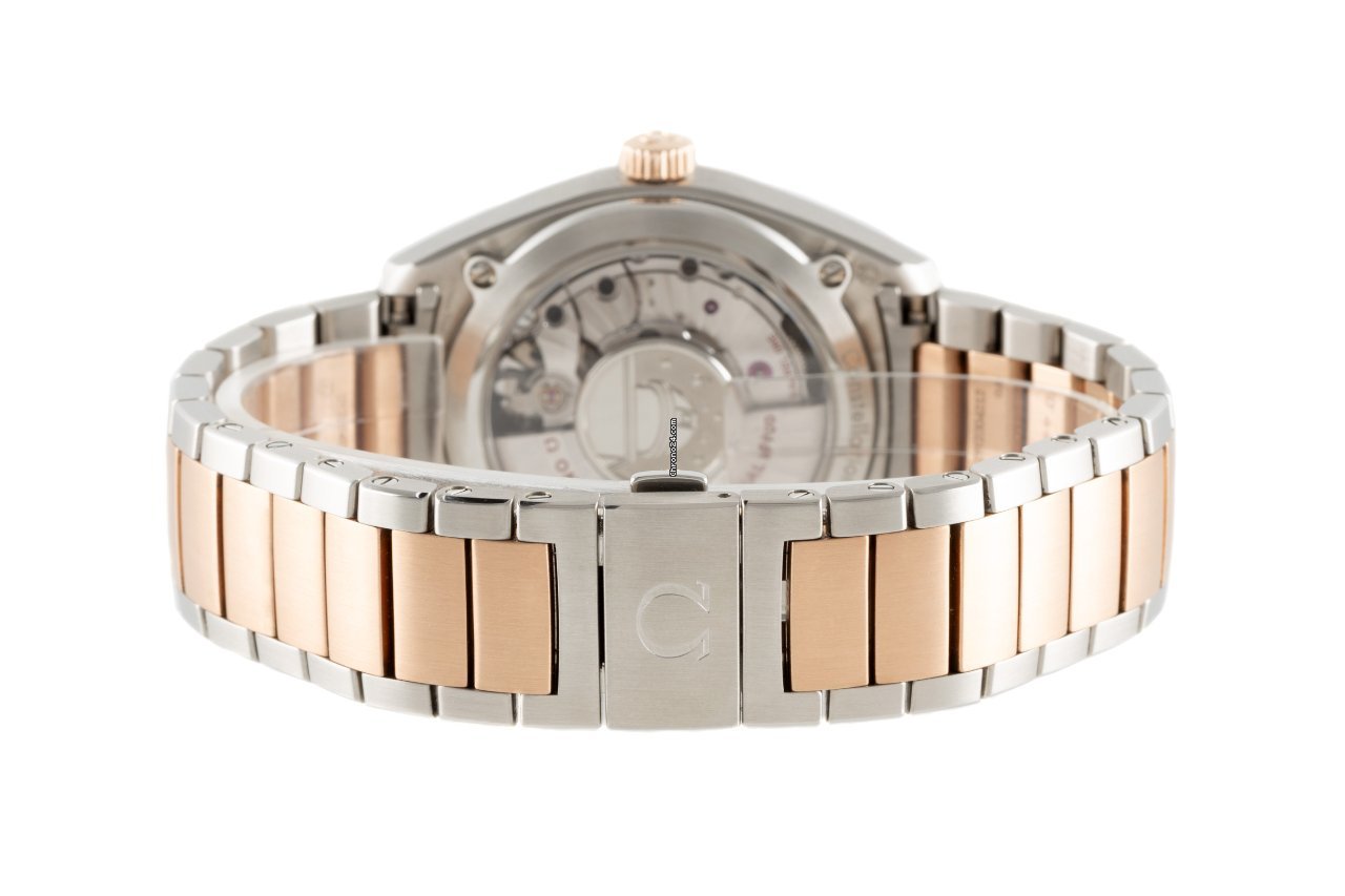 Omega Globemaster Mens watch Unisex Automatic Gold Steel 130.20.39.21.03.001 Replica 8