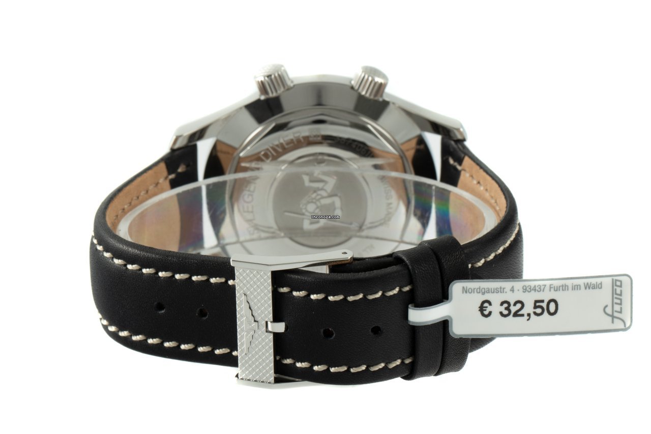 Longines Legend Diver Mens watch Unisex Automatic Steel L3.674.4 Replica 8
