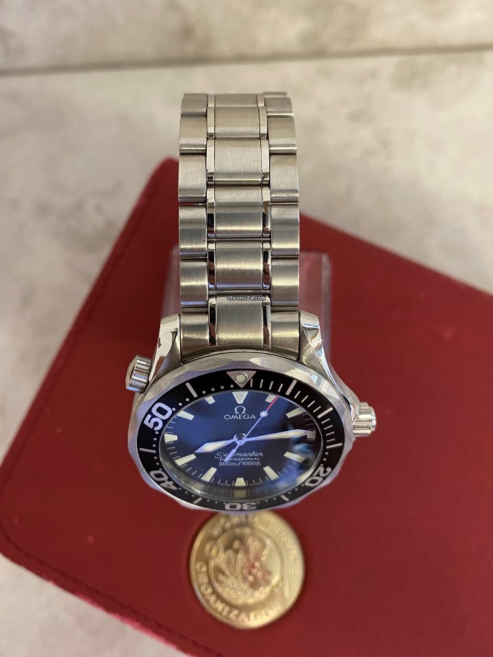 Omega Seamaster Mens watch Unisex Quartz Steel 2262.50 Replica 8
