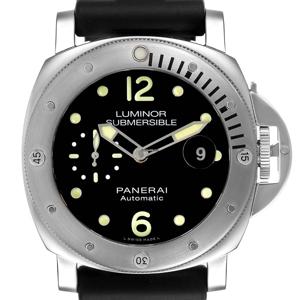 Panerai Luminor Submersible Mens watch Unisex Automatic Steel PAM01024 Replica 8