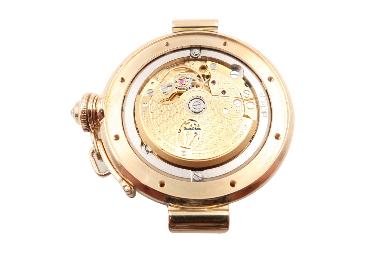 IMG_9081 Cartier Pasha Womens watch Automatic Yellow gold WJ1110H9 Replica 8