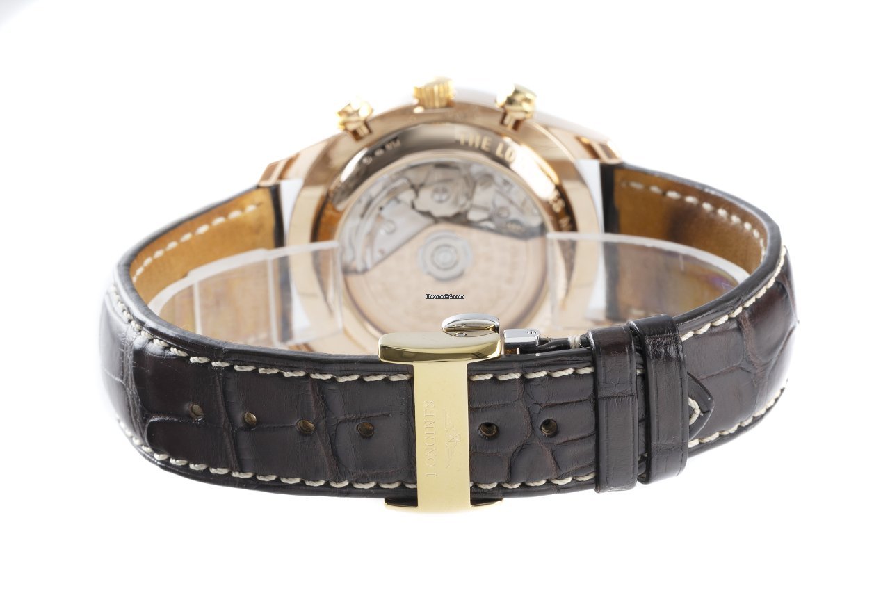 IMG_9081 Longines Master Collection Mens watch Unisex Automatic Red gold L2.673.8 Replica 8