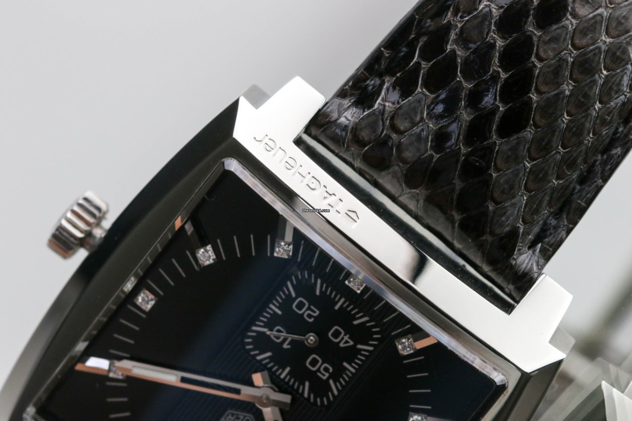 IMG_9081 TAG Heuer Monaco Lady Womens watch Quartz Steel WAW1310.FC6216 Replica 8
