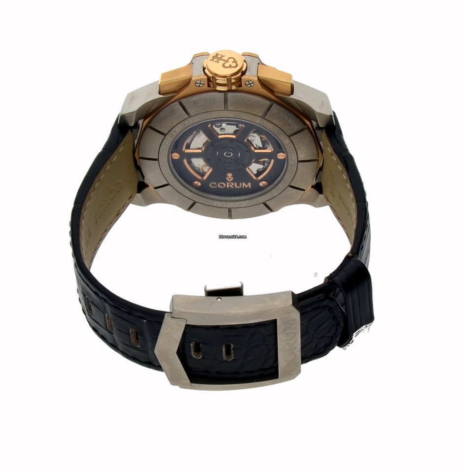IMG_9081 Corum Admirals Cup AC-One Mens watch Unisex Automatic Titanium 132.201.05 0F01 AN11 Replica 8
