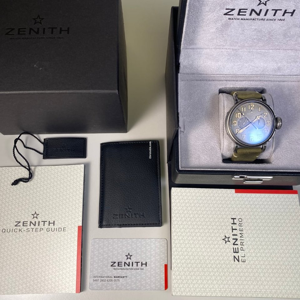 IMG_9081 Zenith Pilot Mens watch Unisex Automatic Steel 11.2430.4069 21.C773 Replica 8