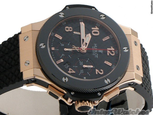 IMG_9081 Hublot Big Bang 44 mm Mens watch Unisex Automatic Rose gold 301pb131rx Replica 8