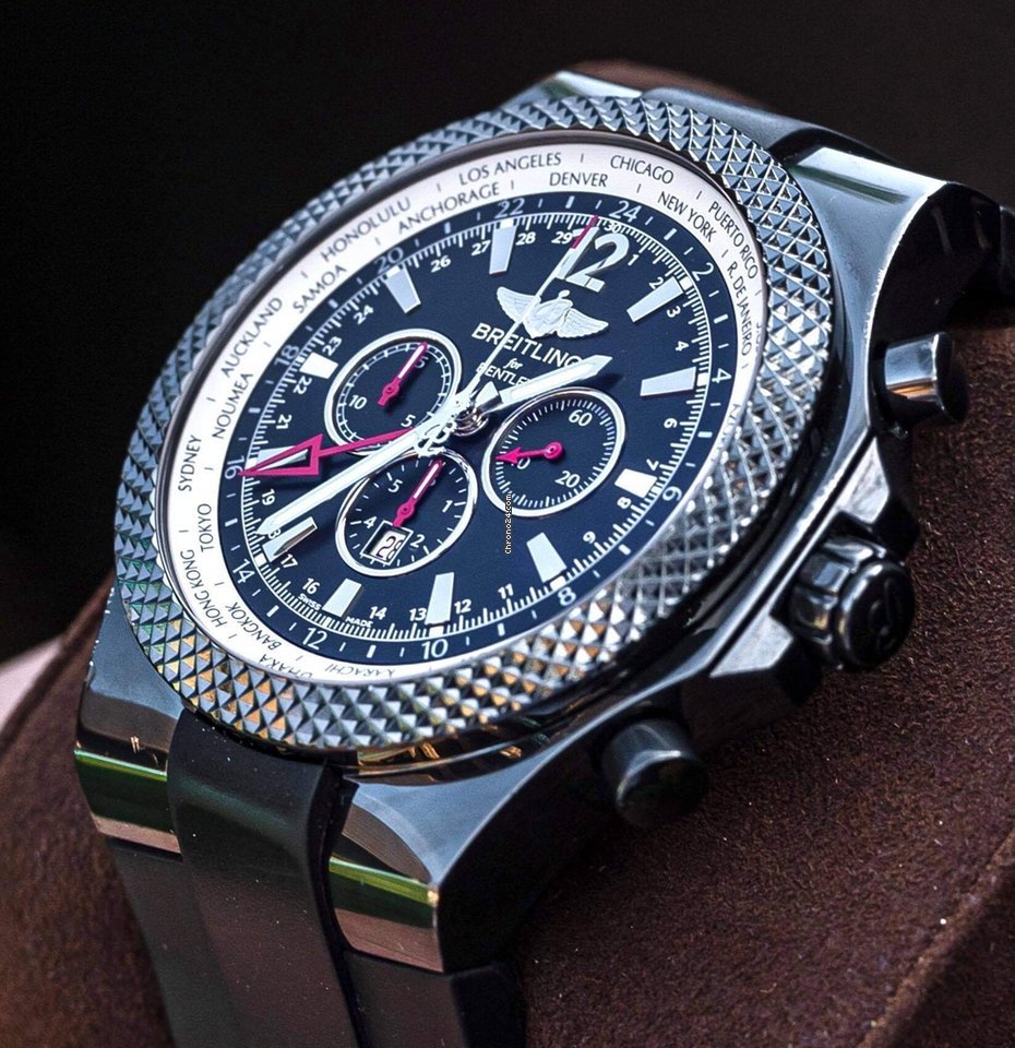 IMG_9081 Breitling Bentley GMT Mens watch Unisex Automatic Steel M4736212 B919 Replica 8
