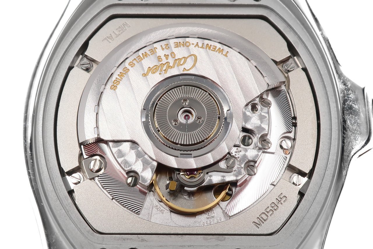 IMG_9081 Cartier Roadster Mens watch Unisex Automatic Steel 3312 Replica 8