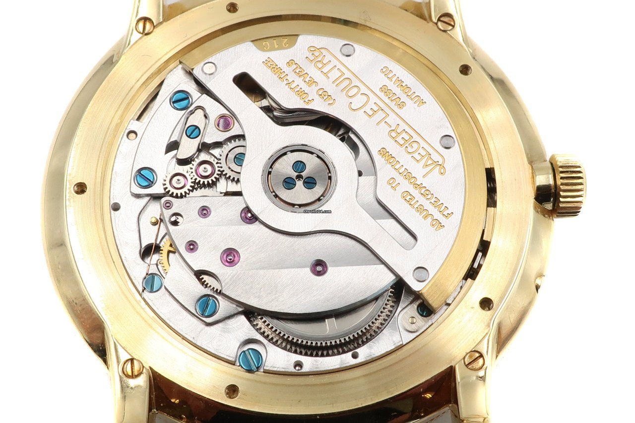 IMG_9081 Jaeger-LeCoultre Mens watch Unisex Automatic Yellow gold 155.1.93 Replica 8