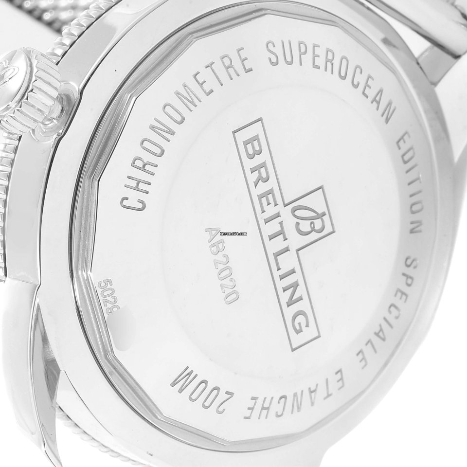 IMG_9081 Breitling Superocean Heritage II 46 Mens watch Unisex Automatic Steel AB202016-C961-152A Replica 8