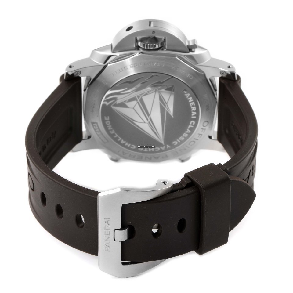 IMG_9081 Panerai Luminor 1950 3 Days Chrono Flyback Mens watch Unisex Automatic Steel PAM00653 Replica 8