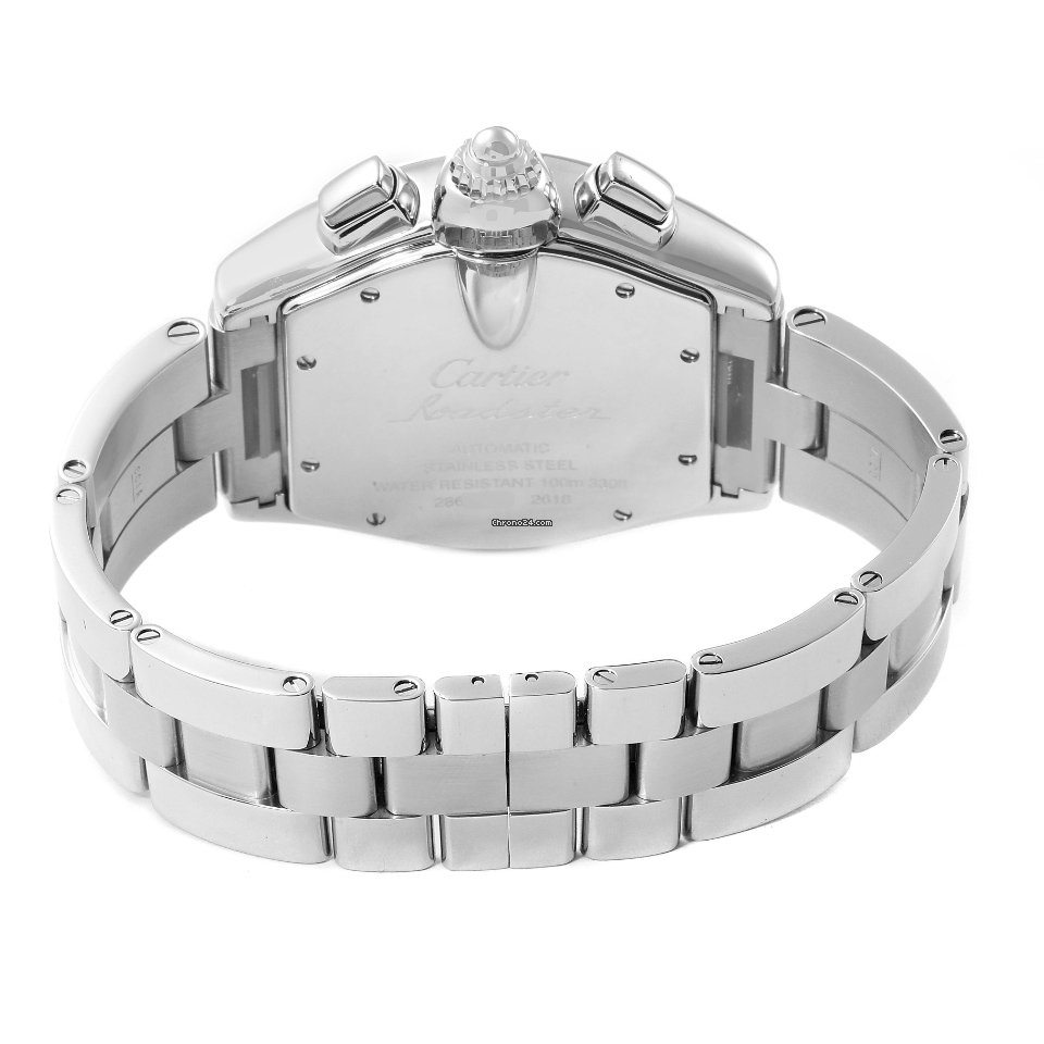 Cartier Roadster Mens watch Unisex Automatic Steel W62006X6 Replica 8