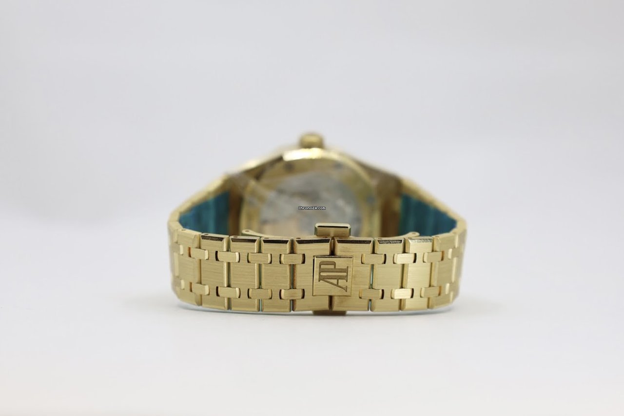 Audemars Piguet Royal Oak Selfwinding Womens watch Automatic Yellow gold 15450BA.OO.1256BA.02 Replica 8