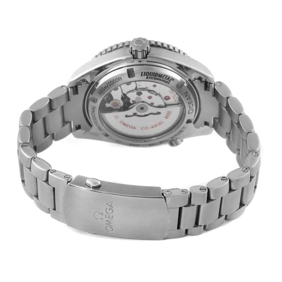 IMG_9081 Omega Seamaster Planet Ocean Mens watch Unisex Automatic Titanium 232.90.42.21.03.001 Replica 8