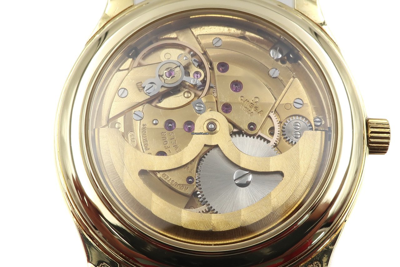 Omega Mens watch Unisex Automatic Yellow gold 156.003 Replica 8