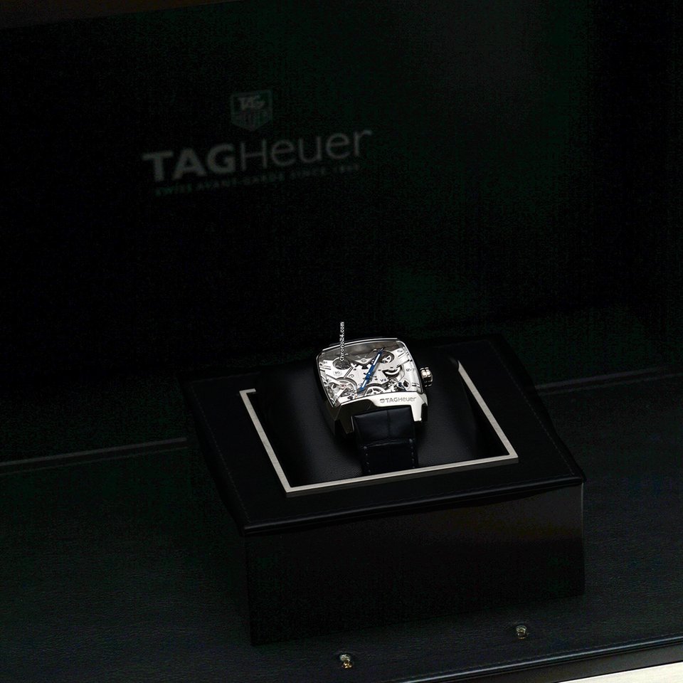 IMG_9081 TAG Heuer Monaco V4 Mens watch Unisex Automatic Platinum WAW2170.FC6261 Replica 8