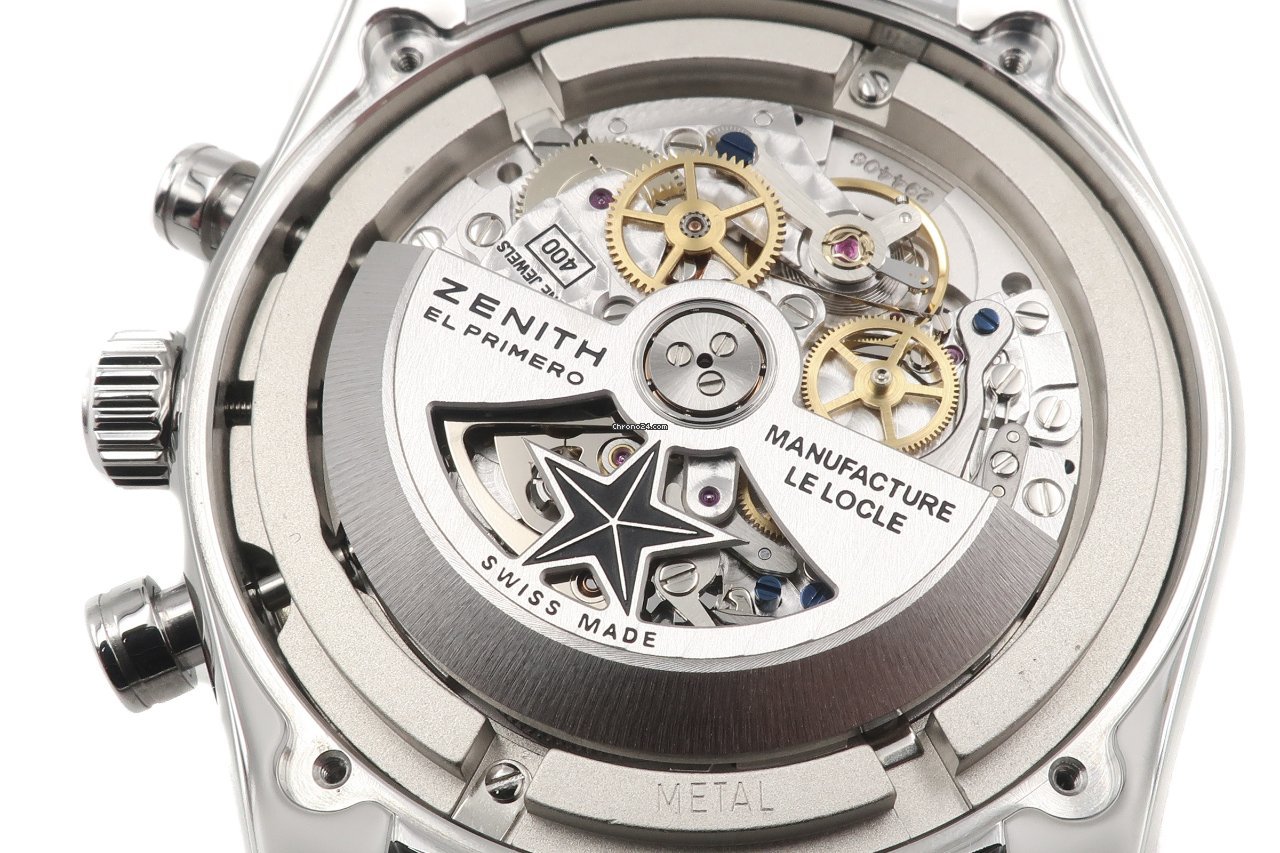 IMG_9081 Zenith El Primero 36000 VpH Mens watch Unisex Automatic Steel 03.2040.400 Replica 8