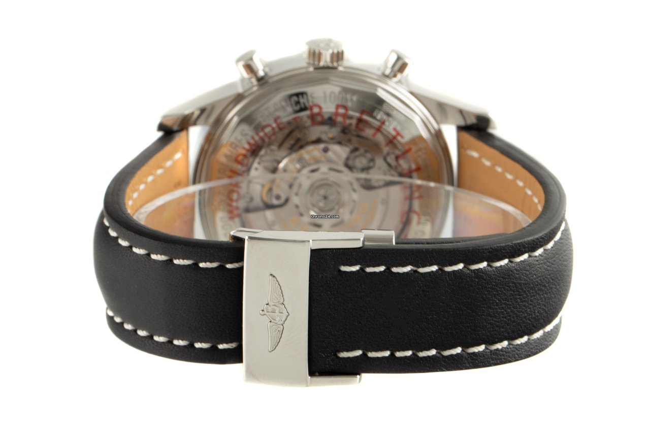 IMG_9081 Breitling Transocean Chronograph GMT Mens watch Unisex Automatic Steel AB045112 BC67 Replica 8