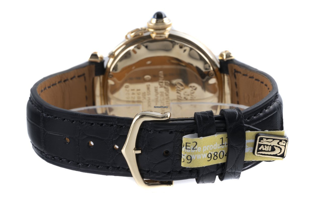 IMG_9081 Cartier Pasha Mens watch Unisex Automatic Yellow gold 820903 Replica 8
