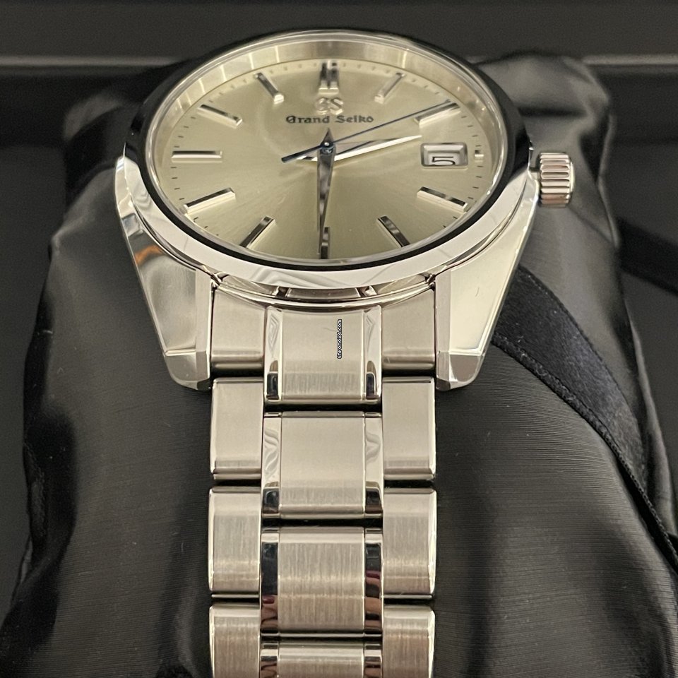 IMG_9081 Seiko Grand Seiko Mens watch Unisex Quartz Steel SBGV205 Replica 8