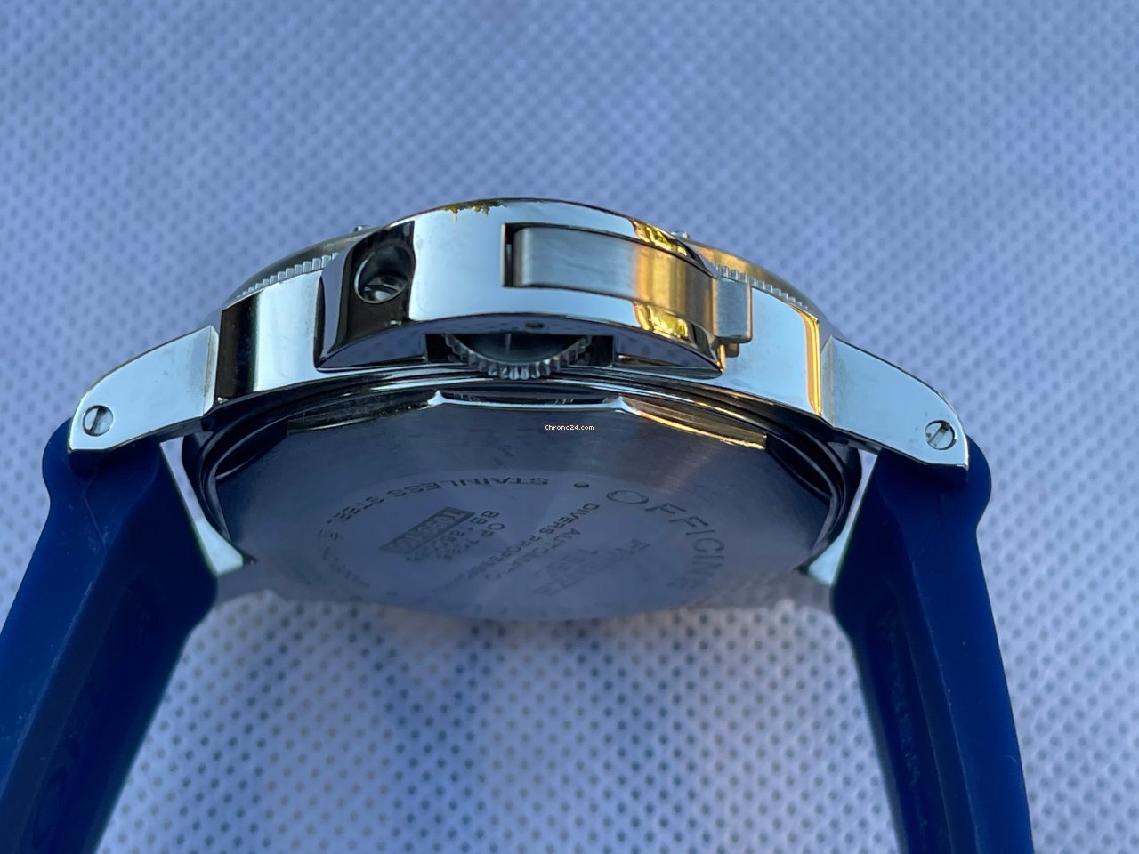 Panerai Luminor Submersible Mens watch Unisex Manual winding Steel PAM00731 PAM 731 PAM731 Replica 8