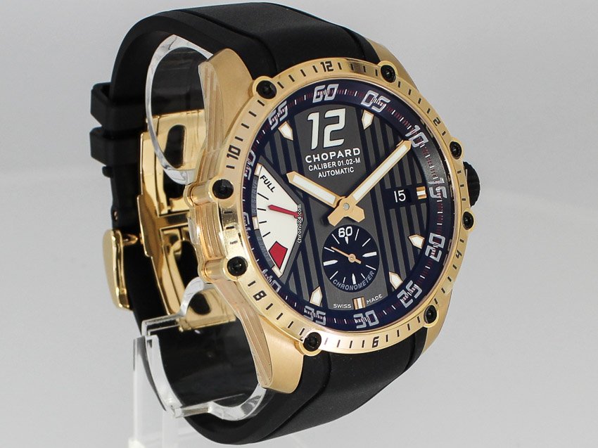 IMG_9081 Chopard Superfast Mens watch Unisex Automatic Rose gold 161291-5001 Replica 8