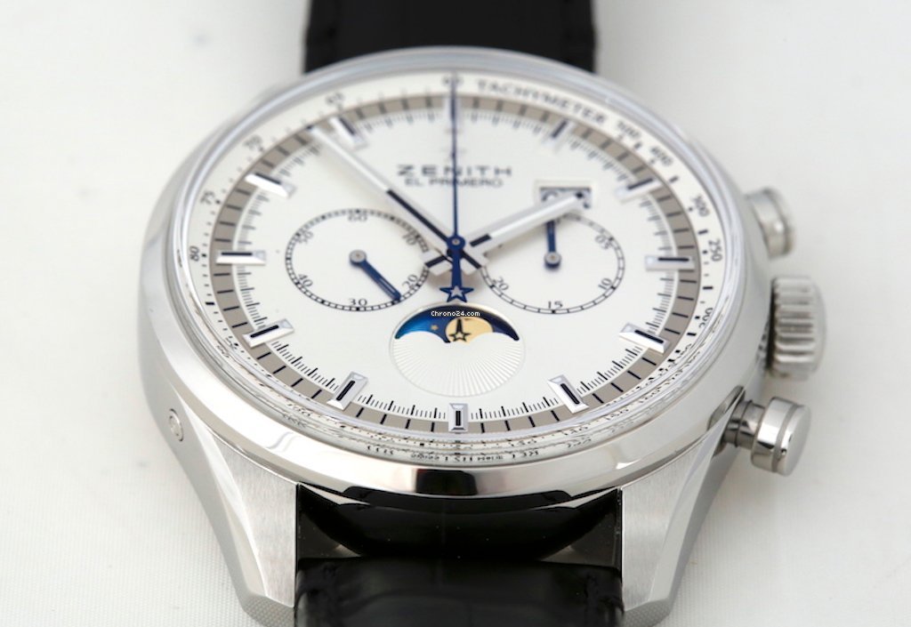 Zenith El Primero Mens watch Unisex Automatic Steel 03.2160.4047 02.C713 Replica 8