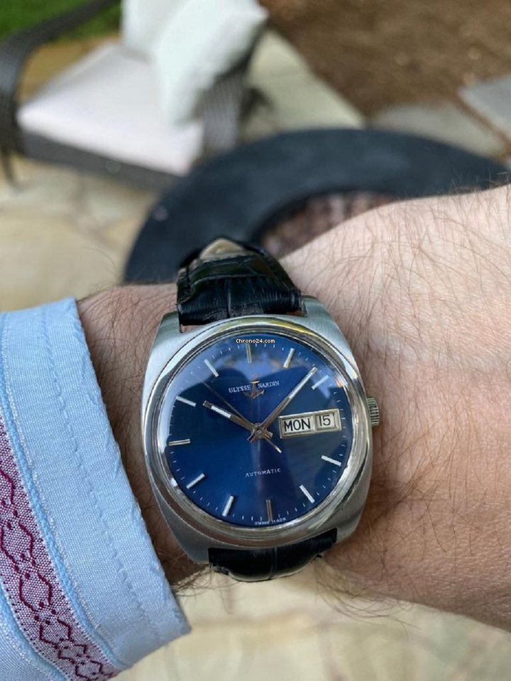 IMG_9081 Ulysse Nardin Mens watch Unisex Automatic Steel 8186 Replica 8