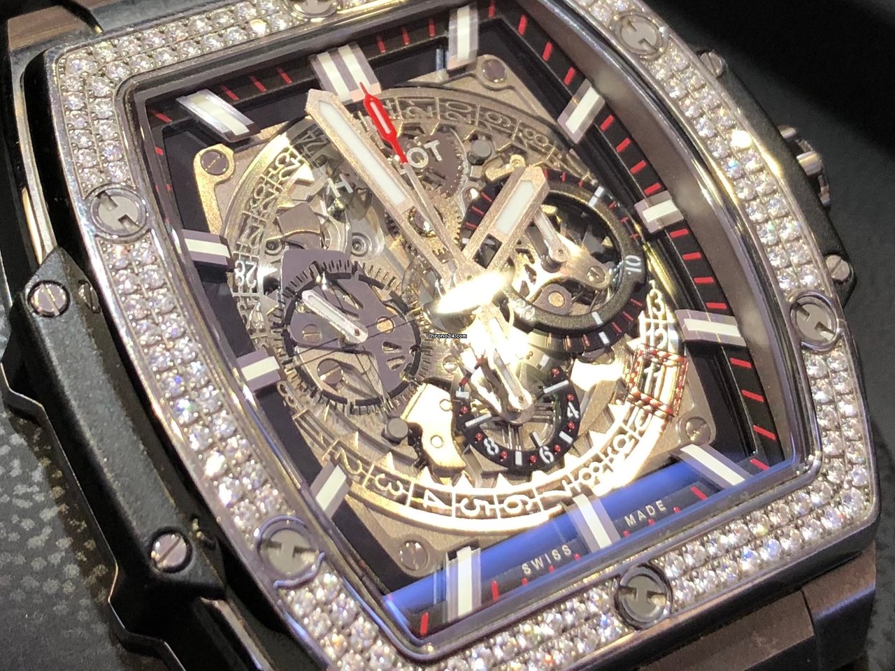 IMG_9081 Hublot Spirit of Big Bang Mens watch Unisex Automatic Titanium 601.NX.0173.LR.1104 Replica 8