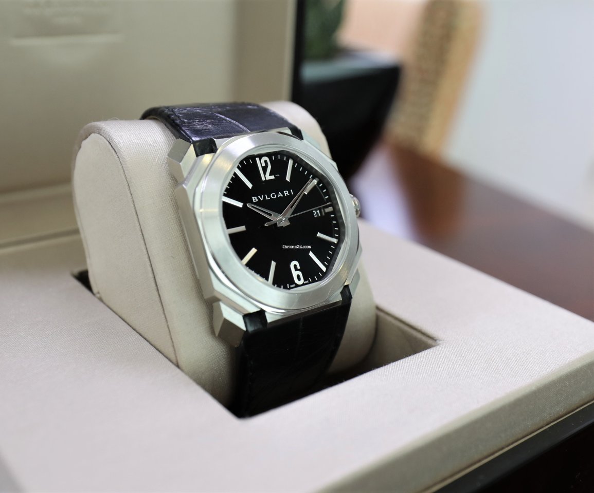 Bulgari Octo Mens watch Unisex Automatic Steel 102121 BGO38BSLD Replica 8
