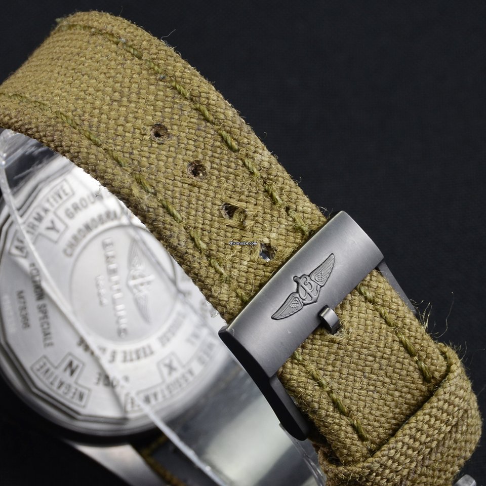 IMG_9081 Breitling Chronospace Military Mens watch Unisex Quartz Steel M7836622 BD39 Replica 8