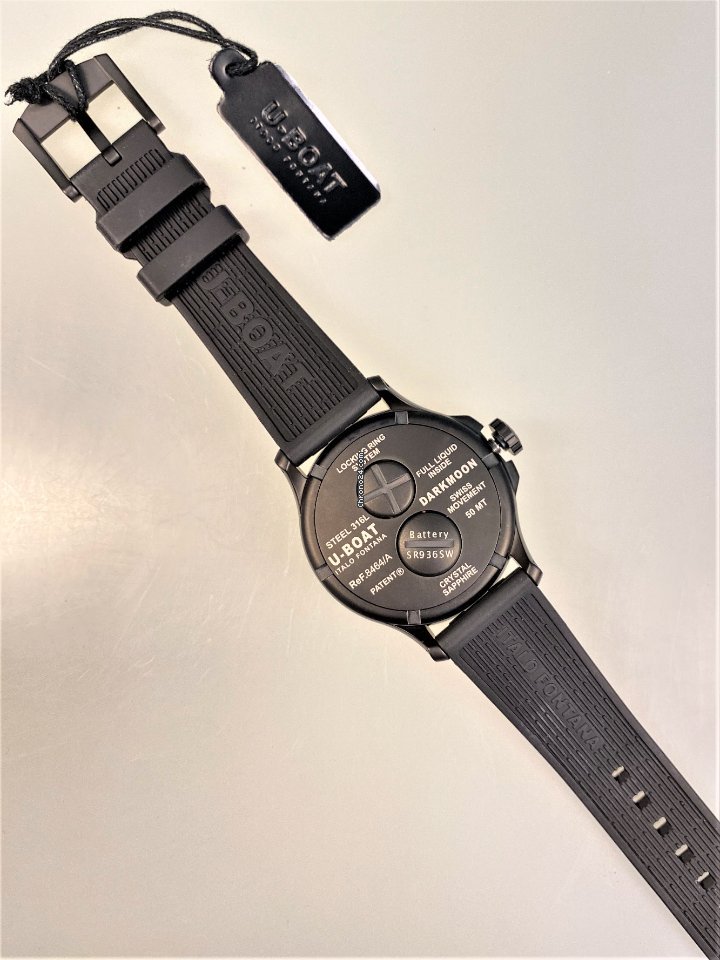 U-Boat Mens watch Unisex Quartz Steel 8464 A Replica 8