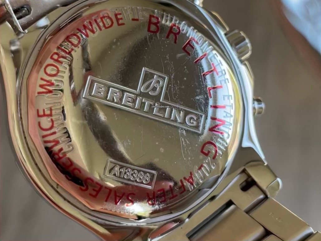 IMG_9081 Breitling Colt Chronograph Automatic Mens watch Unisex Automatic Steel A1338811 BD83 Replica 8