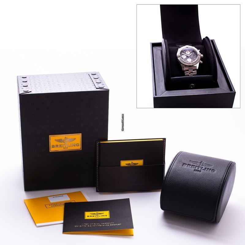 IMG_9081 Breitling Avenger Skyland Mens watch Unisex Automatic Steel A13380 Replica 8