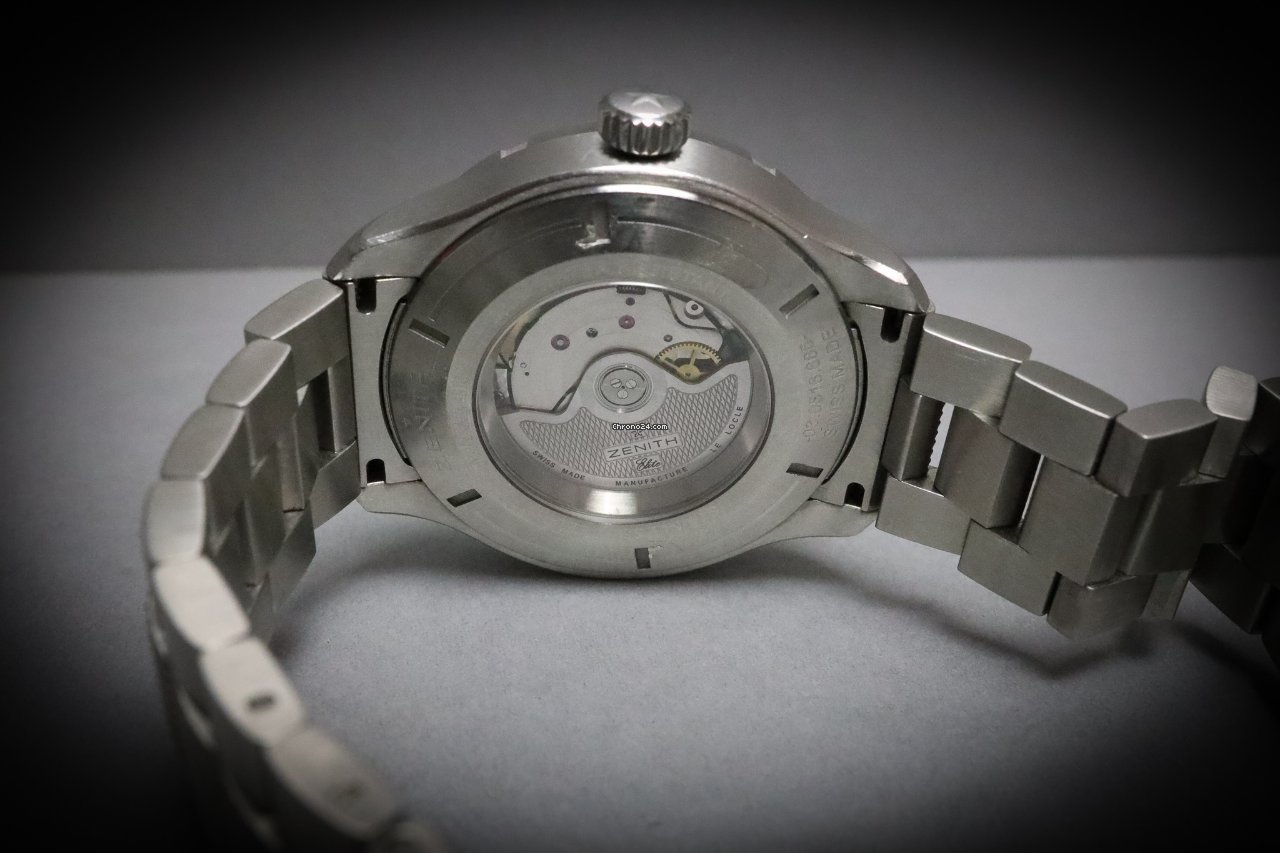 IMG_9081 Zenith Defy Mens watch Unisex Automatic Steel 03.0516.685 Replica 8