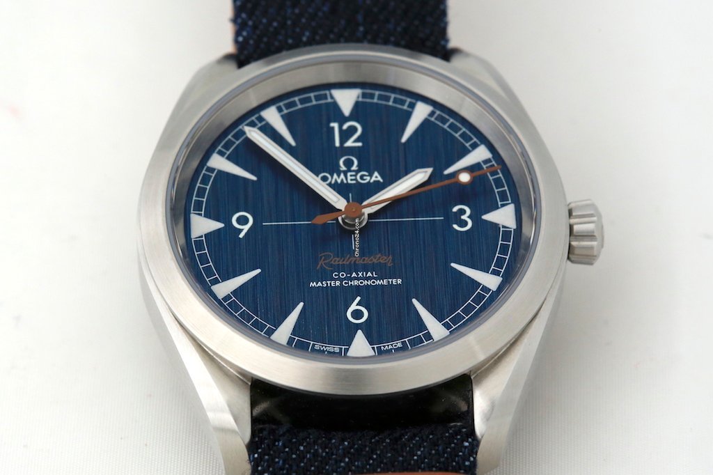 IMG_9081 Omega Seamaster Railmaster Mens watch Unisex Automatic Steel 220.12.40.20.03.001 Replica 8