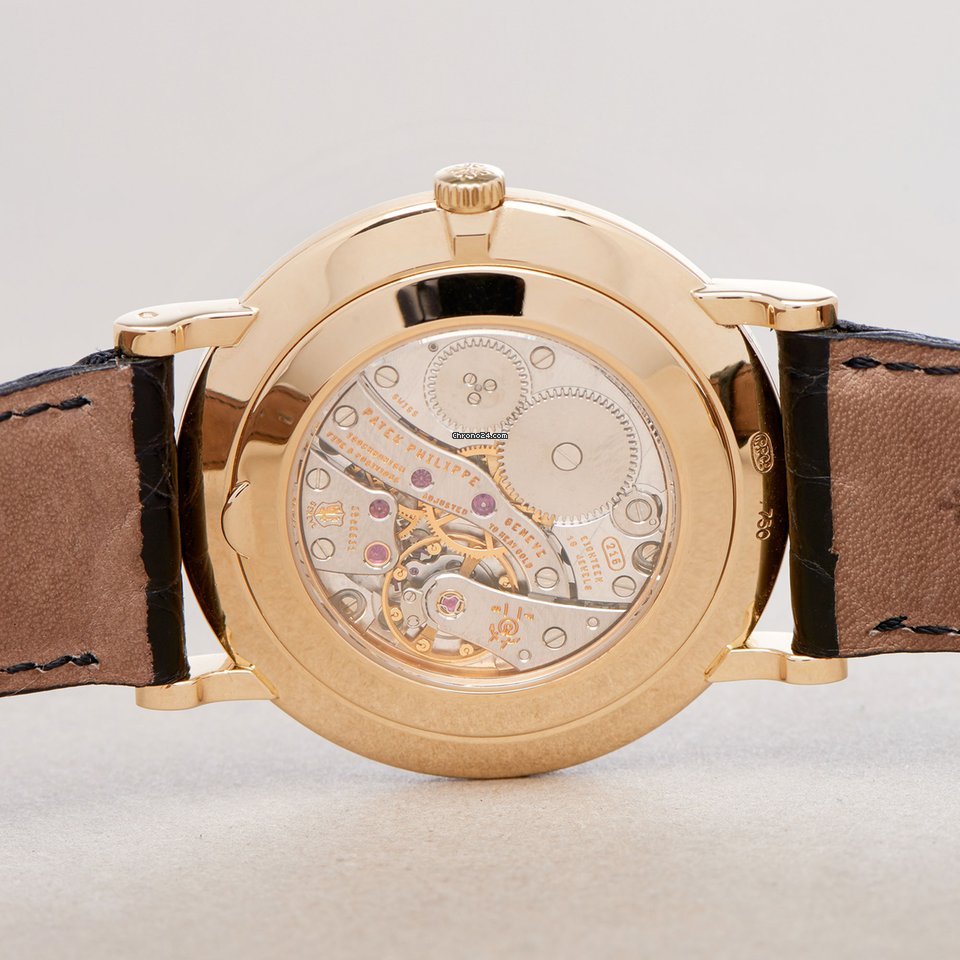 IMG_9081 Patek Philippe Calatrava Mens watch Unisex Manual winding Yellow gold 5119J-001 Replica 8
