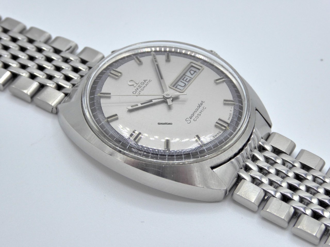 IMG_9081 Omega Seamaster Mens watch Unisex Automatic Steel 166.036 Replica 8