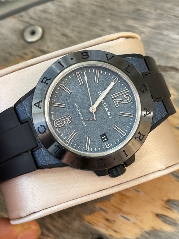 Bulgari Diagono Mens watch Unisex Automatic Ceramic 102364 DG41C3SMCVD Replica 8