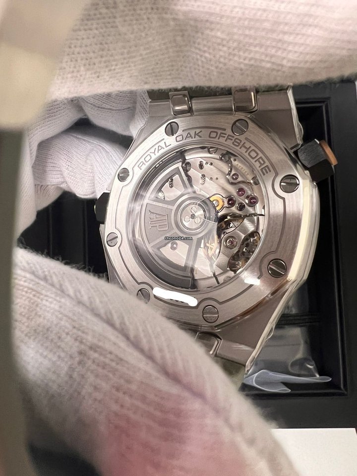 IMG_9081 Audemars Piguet Royal Oak Offshore Diver Mens watch Unisex Automatic Steel 15720ST.OO.A052CA.01 Replica 8