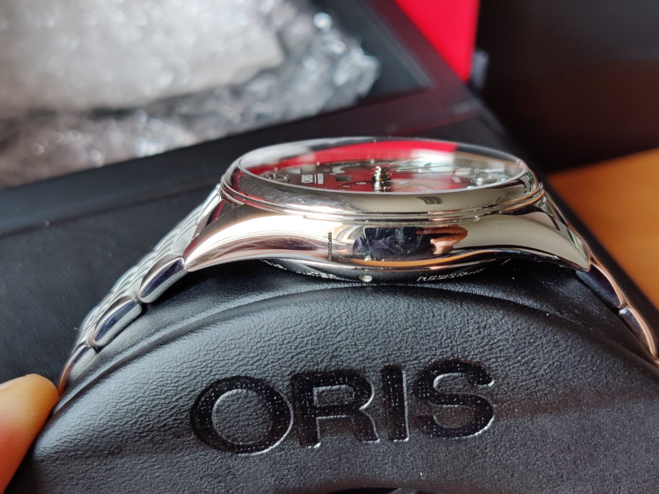 IMG_9081 Oris Artelier Calibre 113 Mens watch Unisex Manual winding Steel 01 113 7738 4063 Replica 8