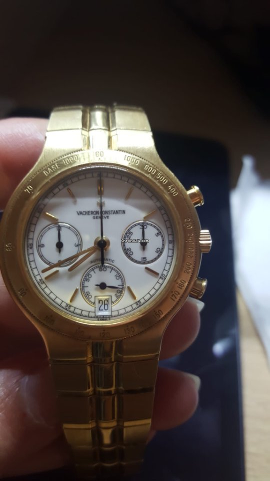 IMG_9081 Vacheron Constantin Mens watch Unisex Automatic Yellow gold 49001 Replica 8