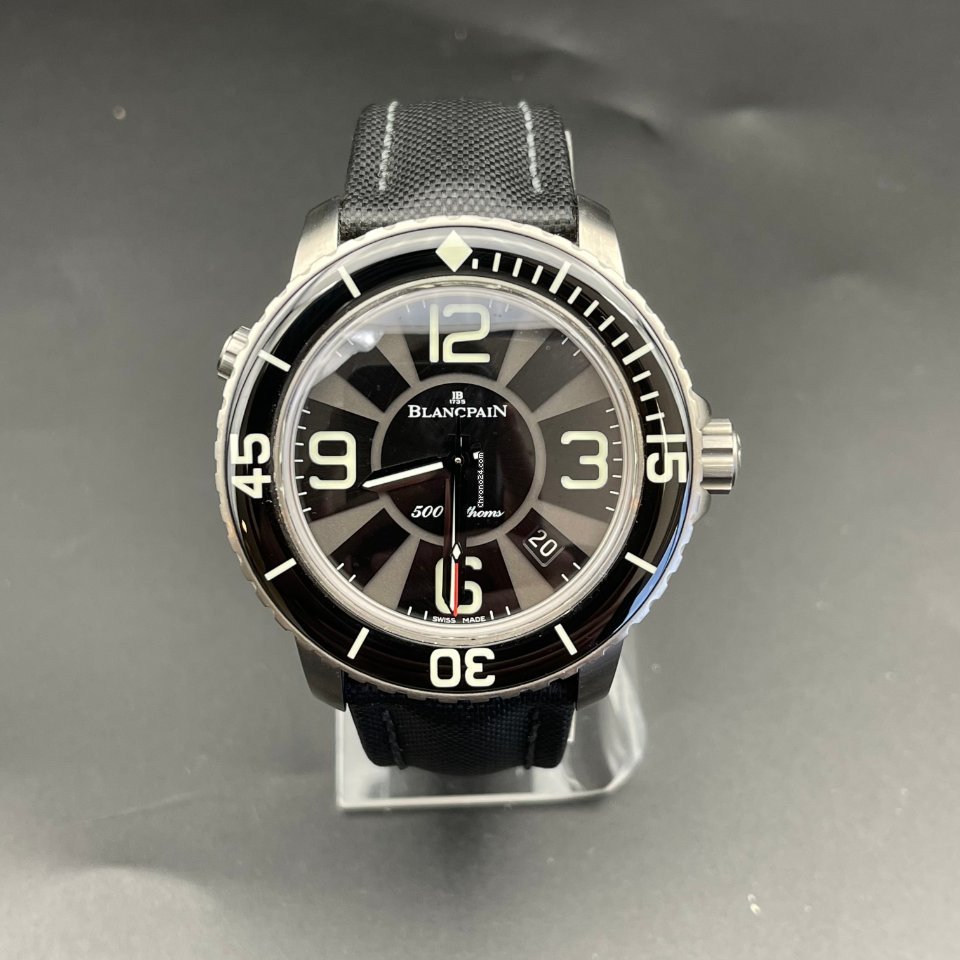 Blancpain 500 Fathoms Mens watch Unisex Automatic Titanium 50015-12B30-52B Replica 8