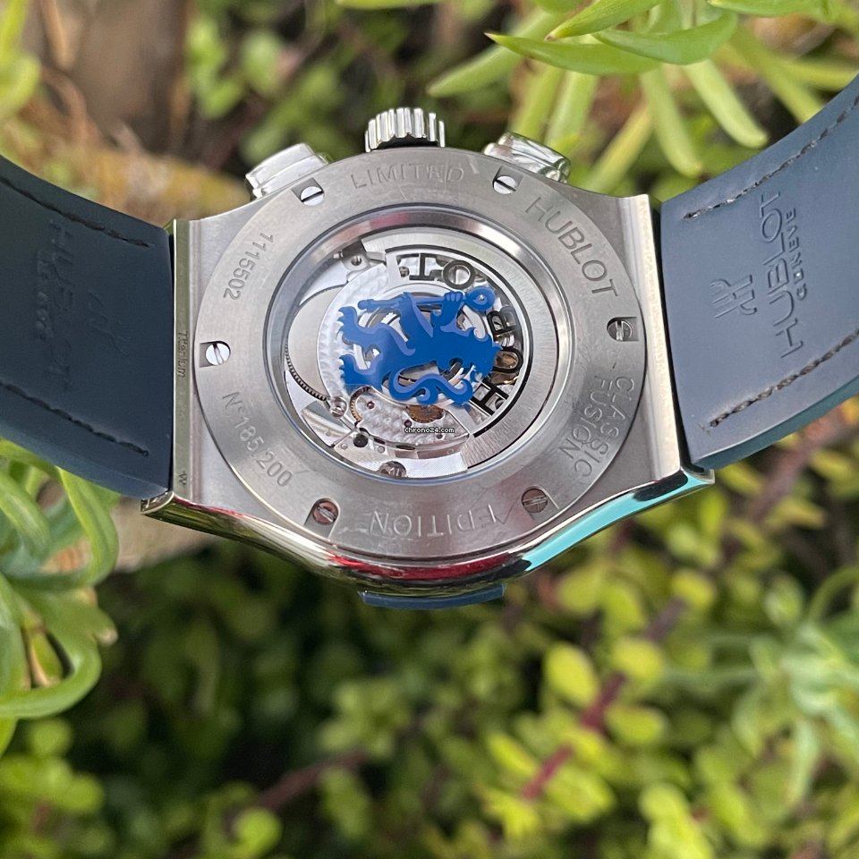 IMG_9081 Hublot Classic Fusion Chronograph Mens watch Unisex Automatic Titanium 521.NX.7119.LR.CFC16 Replica 8
