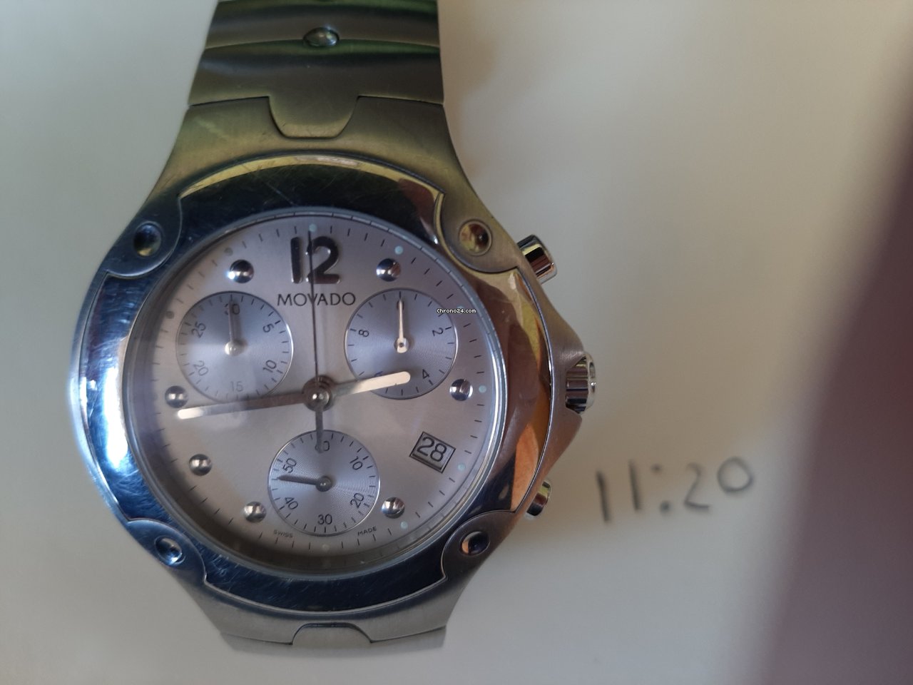 IMG_9081 Movado Mens watch Unisex Quartz 84.C5.1892 Replica 8